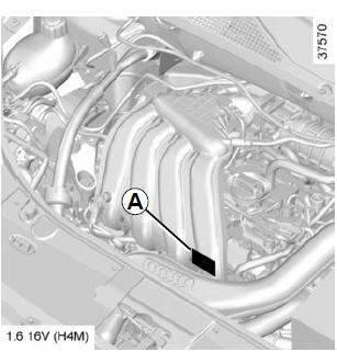 Placa de identificação do motor