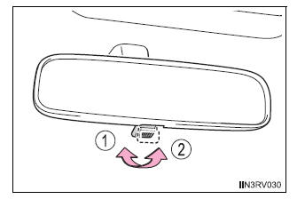 Ajuste do volante da direção e espelhos