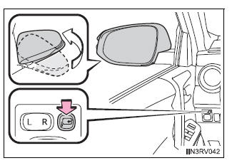 Ajuste do volante da direção e espelhos