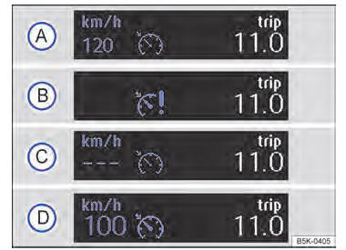 Sistema regulador de velocidade (GRA) 